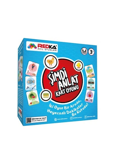 Redka Şimdi Anlat Kart Oyunu Heyecanlı Dakikalar Dikkat Odaklanm
