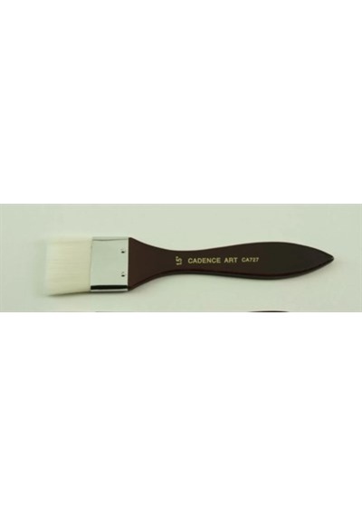 Cadence Ipek Bordo Zemin Fırçası Ca727 - 1,5 No (4 Cm)