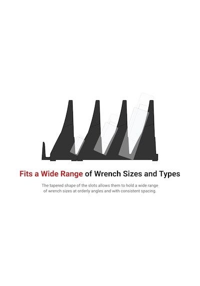 Tekton 80-tool Modular Slotted Organizer Set Red Otm92280