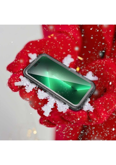 Apple Uyumlu iPhone 14 Plus Kılıf Case, 360 Derece Koruyucu 2metre Su Geçirmez Kapak Waterproof Cover