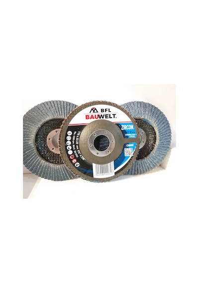 Çap115 Z060 Flap Disk Zımpara İnox 5 Li Paket