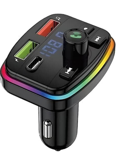 Fm Transmitter Modulator Araç Fast Quıck Charge Şarj Flash Bellek Micro Sd Mp3 Player 12- V Pd 20w Yüksek Kalite Pd 01 Sku: Smg8690010096043