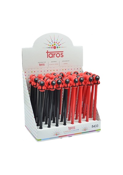 Taros unıck Color Squid Game Işıklı Jel  Kalem