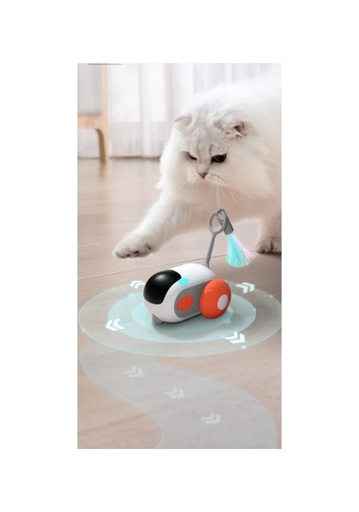 Premium İlgi Çekici Ev İçi Kullanım Enerji Atma Uzaktan Kumandalı Robot Kedi Oyuncağı