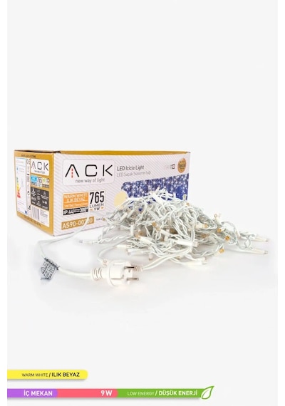 ACK Seri LED Süsleme Saçak 3000K Gün Işığı 220V 2m