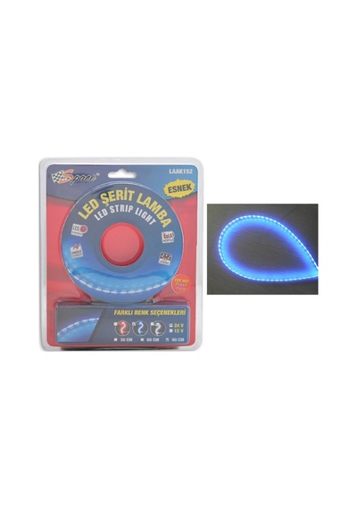 Ledli Şerit Lamba 12v Mavi 30cm / Laak152-2