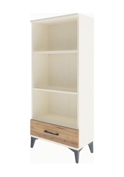 Arges Dolap 3 Raflı Tek Çekmeceli 60x30x134 Aytaşı-çam Aytaşı
