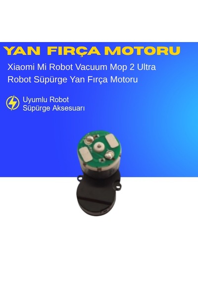 Xiaomi Mi Robot Vacuum Mop 2 Ultra Uyumlu Yan Fırça Motoru