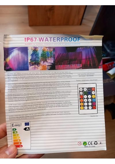 5 Metre Renkli 50led Işıklar Peri Işıkları 8 Mod Rgb Işıkları Usb Çok Renkli Işık Peri Dize Işıkları Tel Diğer