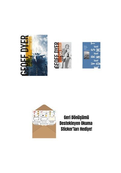 Denizde Yine Mükemmel Bir Gün + Ama Güzel + Beyaz Kumlar + Okuma Sticker'ları