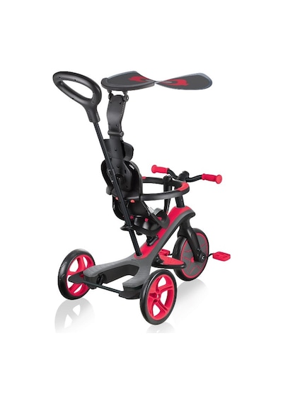 Globber Explorer 4 in 1 Kırmızı Bebek Bisikleti
