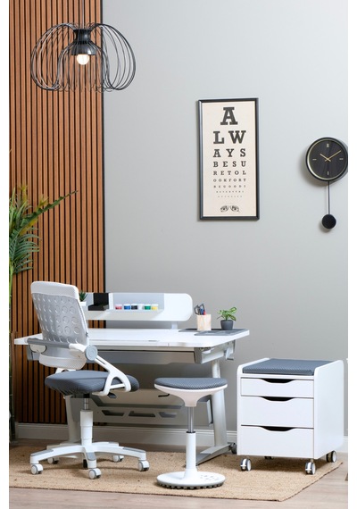 Sirius Simple Yükseklik Ve Eğim Ayarlı, Bilgisayar Ve Ofis Masası, Modern Beyaz Çalışma Masası Gri Gri Sirius Simple Yükseklik Ve Eğim Ayarlı, Bilgisayar Ve Ofis Masası, Modern Beyaz Çalışma Masası Gri Gri