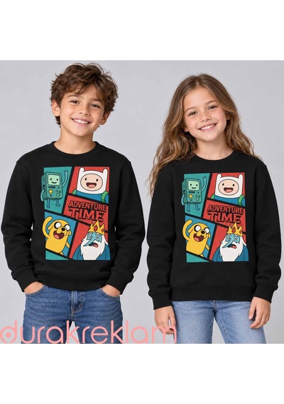 Adventure Time Finn Jake Bmo Buz Kralı Ütü İle Yapıştırılan Dtf Transfer Baskı