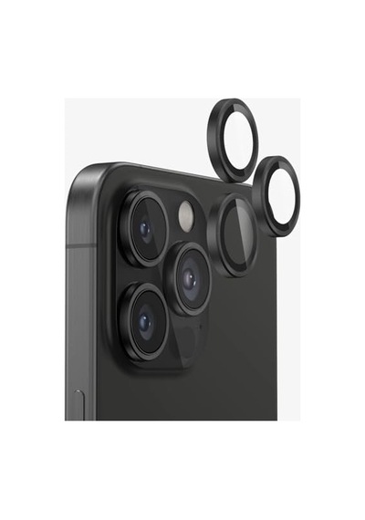 Enfein Apple iPhone Uyumlu 16 Pro / 16 Pro İle Uyumlu Cmcov Kamera Lens Koruyucu Kolay Tak Çıkar Ergonomik İnce Tasarım Kırılma Ve Çizilme Önleyici Siyah Sku: Zeusb0fqrt2fg8 -