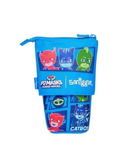 Smıggle Pj Masks Pija Maskeliler İç İçe Geçebilen Katlanır Kalem Kutusu Mavi