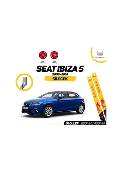 Seat Ibiza 5 İnwells Muz Silecek Takımı 2009-2016