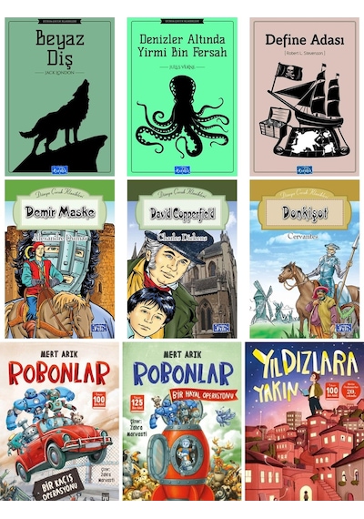 Robonlar Bir Kaçış Operasyonu 1 Ve 2 Bir Hayal Operasyonu Yıldızlara Yakın Ortaokul 9 Kitap Set