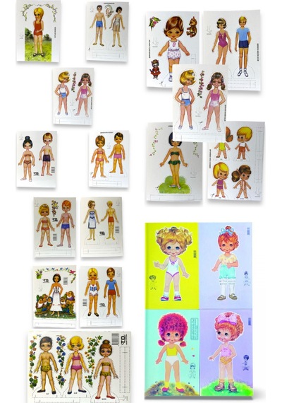 Çocuk Etkinlik Seti Şebnem Serisi Toplam 23 Kitap Bir Arada Kostümler+cici Kızlar+moda+minikler