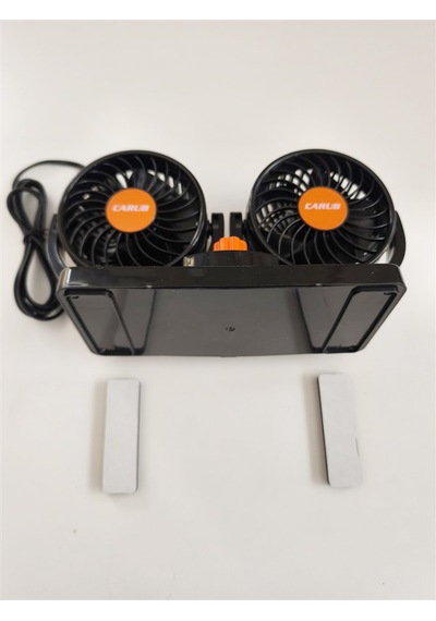 24 Volt Araç Içi Torpido Üstü Çift Fanlı Oto Vantilatör 6400609