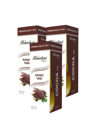 Hekimhan Bitkisel Kakao Yağı 3 x 20 ML