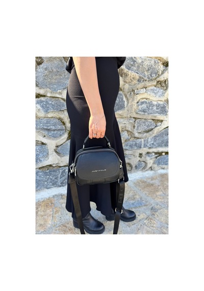 Just Polo Kadın Yeni Sezon Yumuşak Deri Şal Detaylı Ayarlanabilir Askılı Şık El Ve Omuz Çantası Shopper Kahverengi 62075607