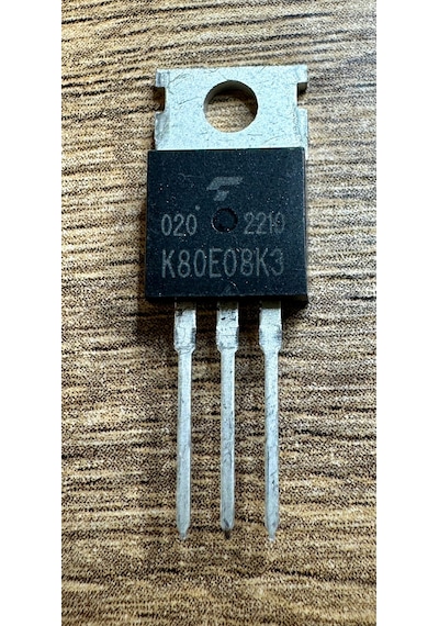 Tk80e08k3 N-channel Mosfet 75v, 80a, 7.5mohm