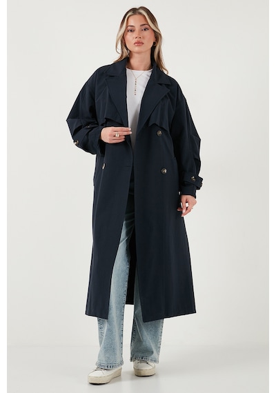 Lela Bayan Trençkot 6839605 Lacivert Lacivert