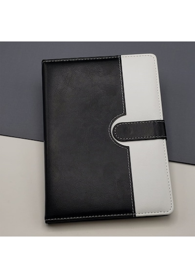 Tarihsiz Ajanda Defter Siyah Beyaz Renk diğer