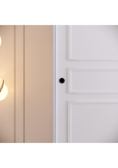 Pasific Home Martin 2 Kapaklı Sürgülü Gardırop Elbise Dolabı Parlak Beyaz 120 CM
