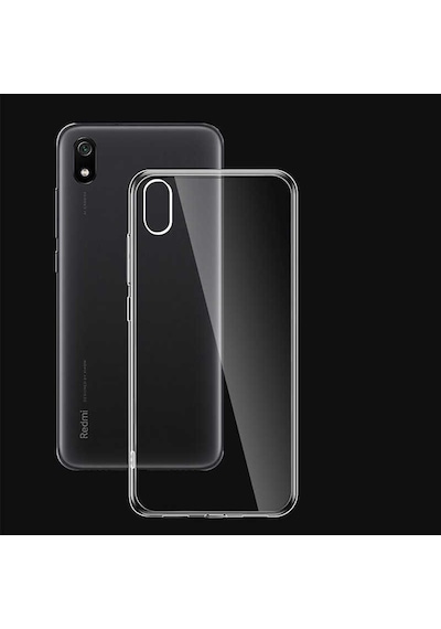 Noktaks - Xiaomi Redmi 7a Uyumlu - Kılıf Şeffaf Soft Slim Fitt Süper Silikon Kapak - Şeffaf