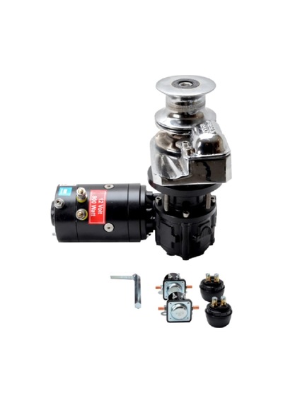 Tekne Irgatı. Dik Irgat. 900watt. 12v. 6mm Zincir. 12kg Çapa