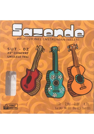 Sazende Sut-02 Concert Ukulele Teli - Set