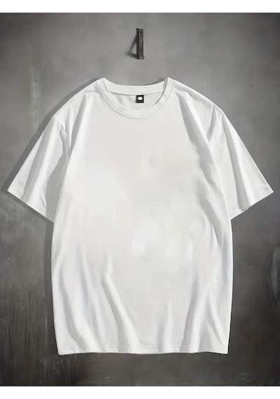 Unisex Enjoy Personel Time Baskılı Tasarım Tshirt Beyaz