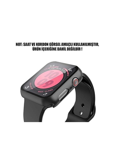 10 42mm Kılıf Premium Slim Watchband Siyah Series 10 42mm İle Uyumlu Kılıf - Siyah