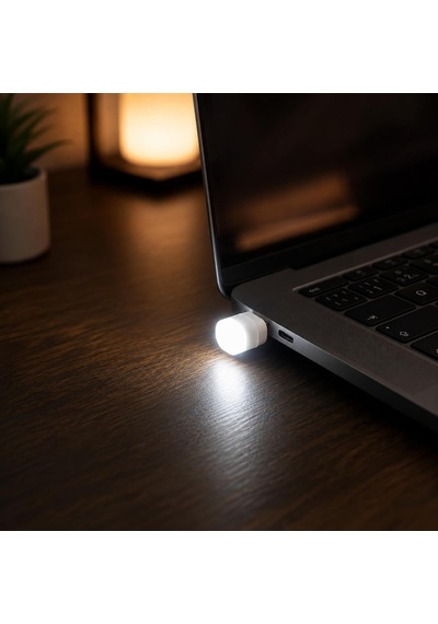 5 Adet Usb Mini Led Lamba, Beyaz Işık, Tak Çalıştır, Kompakt Usb Aydınlatma
