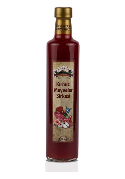 Kırmızı Meyveler Sirkesi 500 Ml