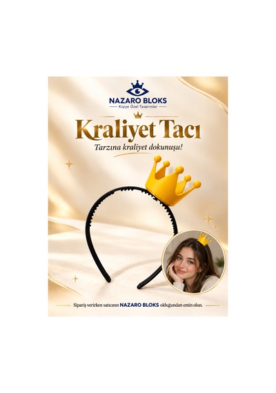 Kraliyet Tacı Mini Kral Taç Doğum Günü Kostüm Ve Saç Aksesuarı - 942476613 Diğer