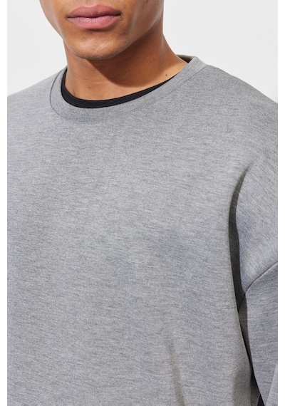 AC&Co / Altınyıldız Classics Erkek Gri Melanj Oversize Fit Bol Kesim Bisiklet Yaka Düz Sweatshirt 4A5221200005GMJM Gri Melanj AC&Co / Altınyıldız Classics Erkek Gri Melanj Oversize Fit Bol Kesim Bisiklet Yaka Düz Sweatshirt 4A5221200005GMJM Gri Melanj