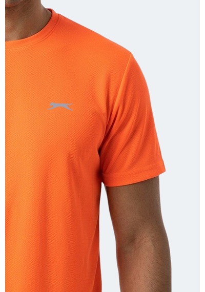 Slazenger Haunted I Erkek Neon Turuncu Tişört
