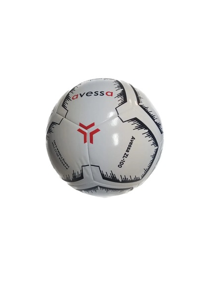 Avessa Zl-100 Zilli Futbol Topu Görme Engelliler Için + Pompa Beyaz