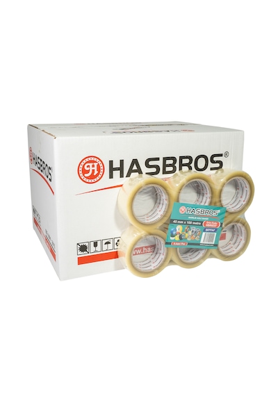 Hasbros 45mmx100m Koli Bandı - 72 Adet 72 Adet