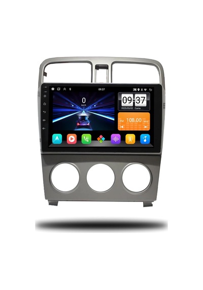 Subaru 2002-2007 Uyumlu Multimedya Carplay & Android Auto - Geri Görüş Kameras Hediye 8gb 8