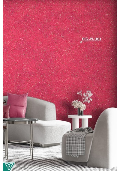 Ipek Sıva Duvar Boyası Pembe P02-Plus1 1,5-Pembe
