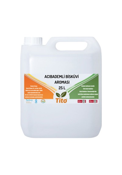 Acıbademli Bisküvi Aroması 25 Litre