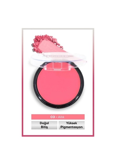 3'lü Matte Powder Allık Seti Pembe