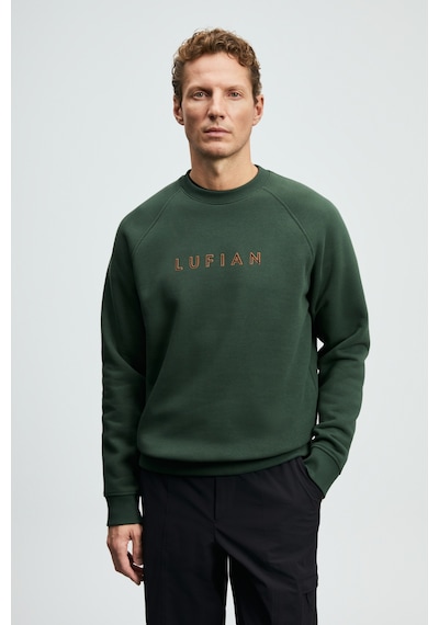 Lufian Bren Erkek Sweatshirt Çimen Yeşili Çimen Yeşili 112030219100611 Yeşil