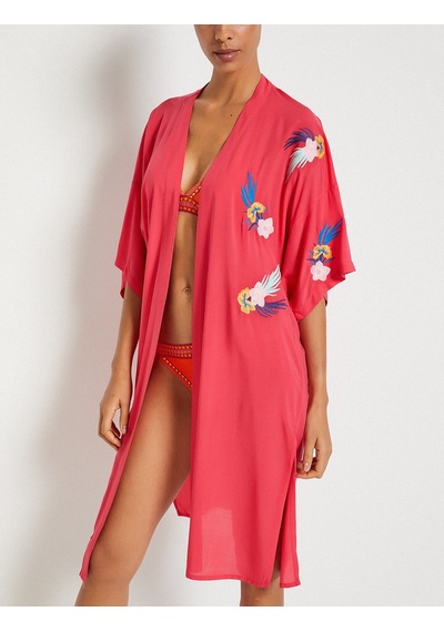 Koton Kimono Fuşya 8yak68180bw
