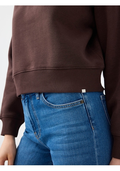 Loft Kahverengi Kadın Sweatshirt Lf2041105 Kahverengi