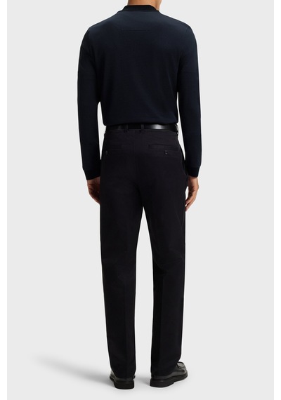 Boss Erkek Polo Yaka Kazak 50549583 404 Lacivert Lacivert