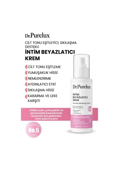 Cilt Tonu Eşitleyici, Sıkılaşma Destekli, Kararma&leke Karşıtı, Arbutin+c Vitamini Beyazlatıcı Krem